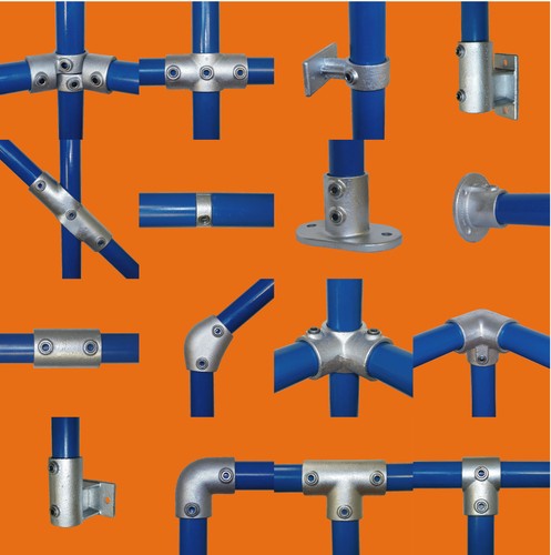 Tube clamps pipe fittings - tube,