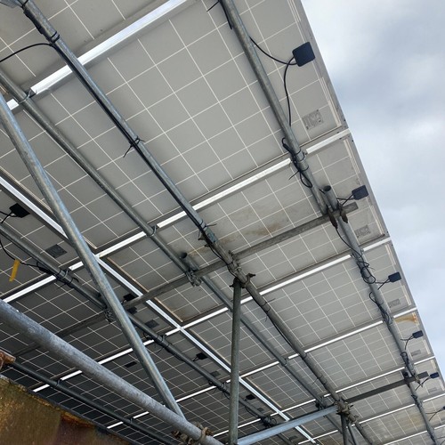 Solar panel scaffold - panel,