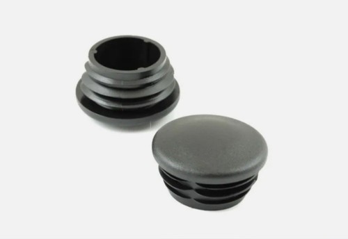 3mm black end cap - 48.3mm,