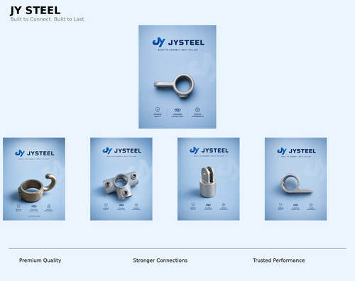 Galvanised key clamps