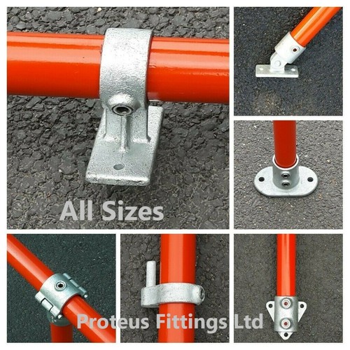 Pipe clamp fittings galvanised - clamp,