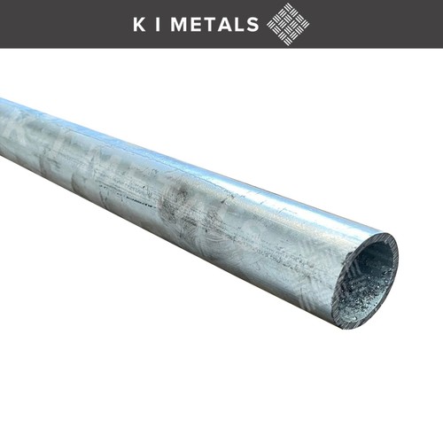 Galvanised tube handrail - galvanised,