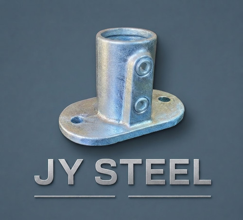 Galvanised key clamp 132 floor - clamp,